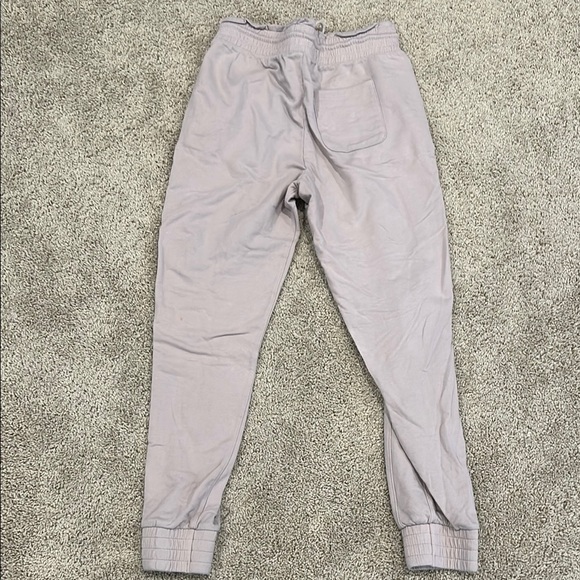 Dusty Rose Joggers with Drawstring Waistband - Picture 4 of 5